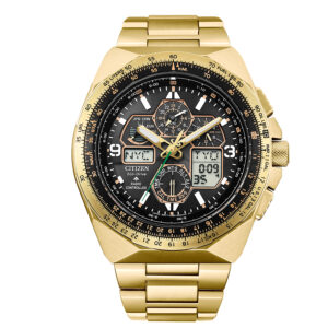 Reloj Citizen Promaster Skyhawk JY8144-50E dorado edición limitada 50 aniversario